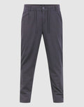Structuur Regular Fit Broek Donkergrijs