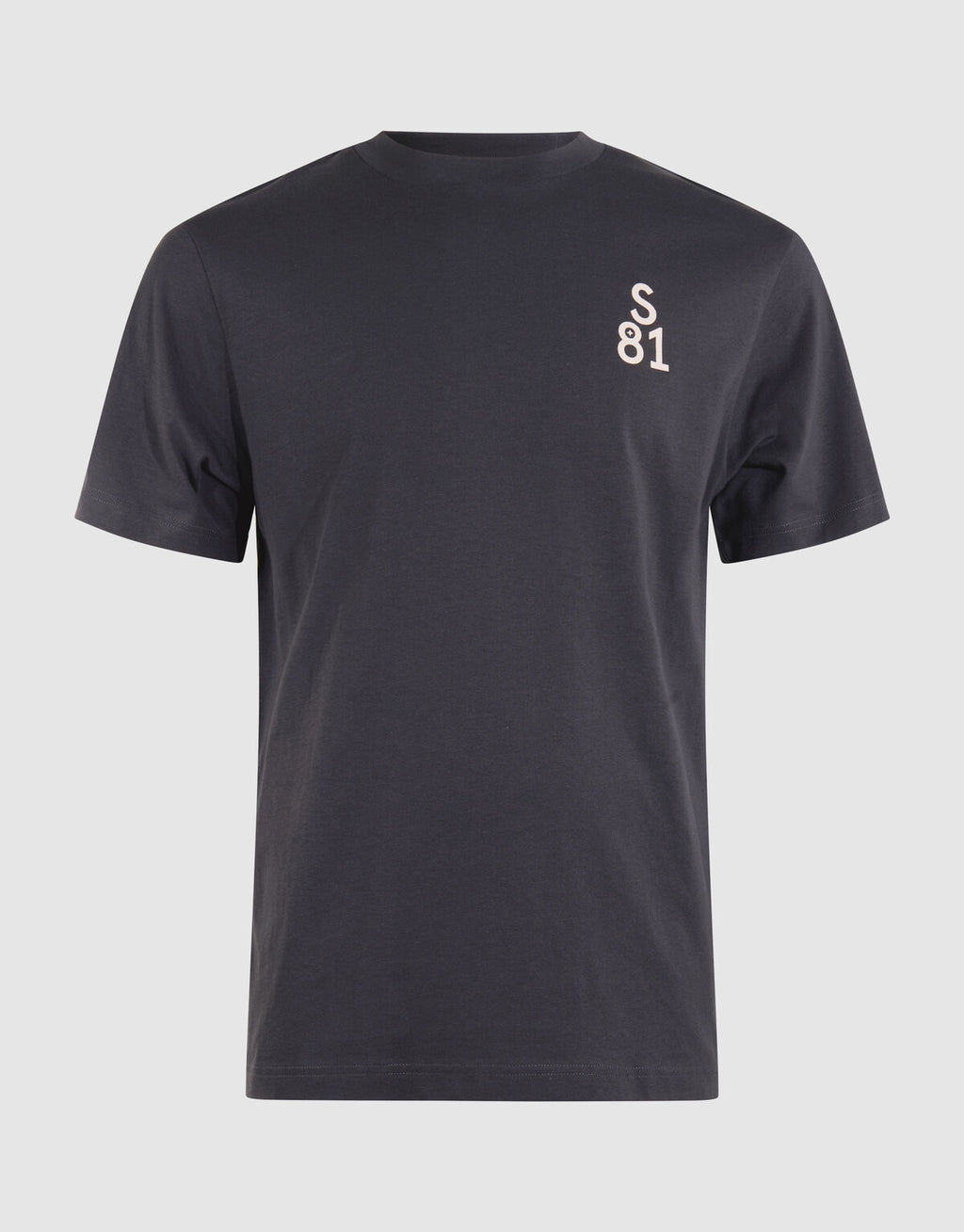 Line Artwork T-shirt Donkergrijs