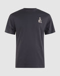 Line Artwork T-shirt Donkergrijs