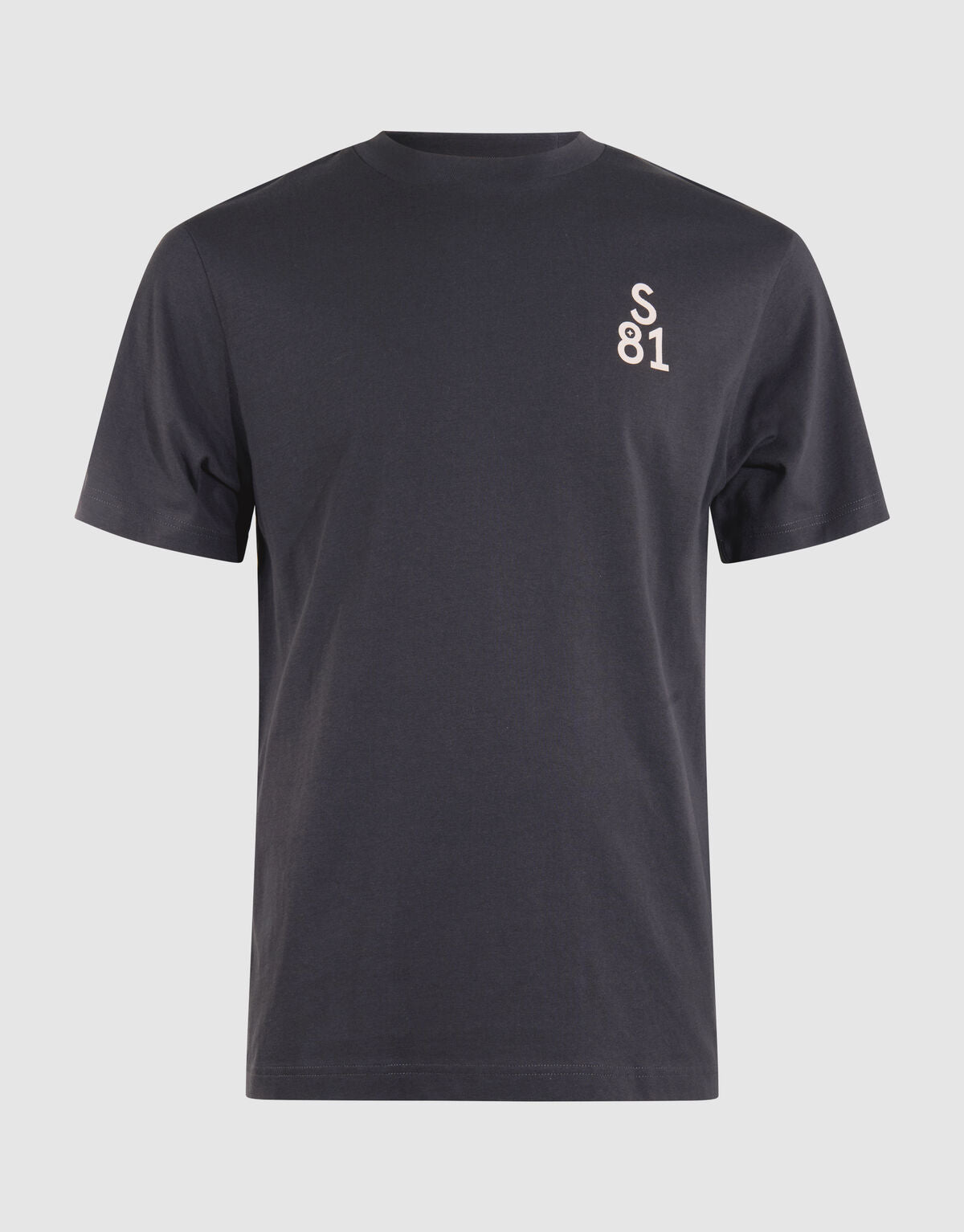Line Artwork T-shirt Donkergrijs