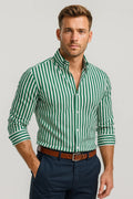 Heren Overhemd | Elegant | Lange Mouw | Lente